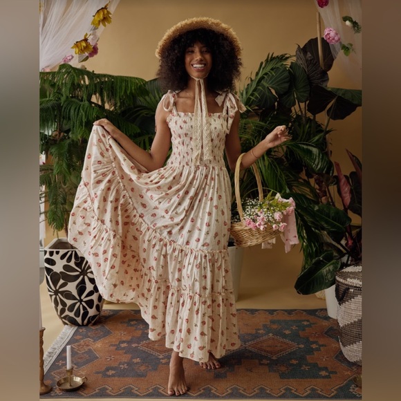 ISO (In Search Of) Dynasty George clementine dress XS/S/M - Picture 1 of 2